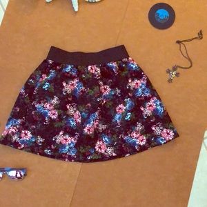 Floral skirt